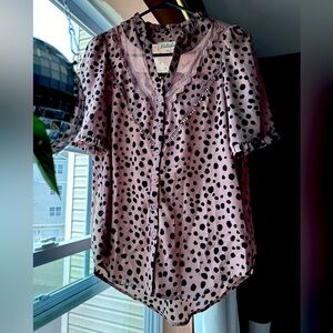 Lovely Spotted Blouse